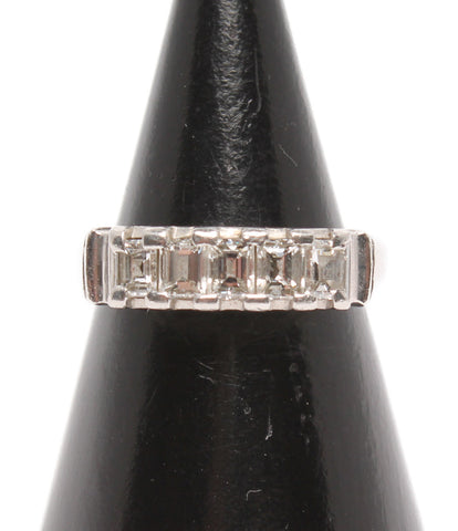 Camellia Pt850 Diamond 0.86ct Ring Ladies SIZE No. 12 (Ring) CAMELLIA