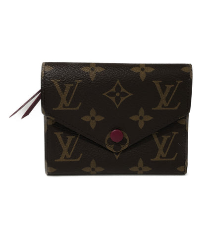 ルイヴィトン 新品同様 二つ折り財布 ポルトフォイユ・ヴィクトリーヌ モノグラム   M41938 レディース  (2つ折り財布) Louis Vuitton