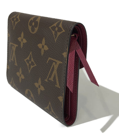Louis Vuitton ใหม่พับเก็บกระเป๋าสตางค์แบบเดียวกัน Victorine Monogram M41938 สตรี (กระเป๋าสตางค์ 2 พับ) Louis Vuitton