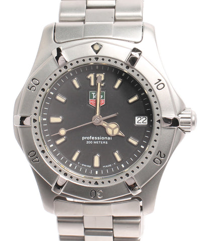 タグホイヤー  腕時計  2000クラシック クオーツ ブラック WK1210 メンズ   TAG Heuer