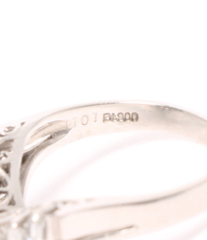 PT900 เพชร 1.01ct แหวนผู้หญิงขนาด 14 (แหวน)