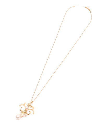 Mikimoto Pendant K14 Pearl 3-7mm Ladies (Necklace) MIKIMOTO