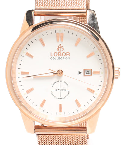 腕時計   自動巻き ホワイト LB8174M メンズ   LOBOR
