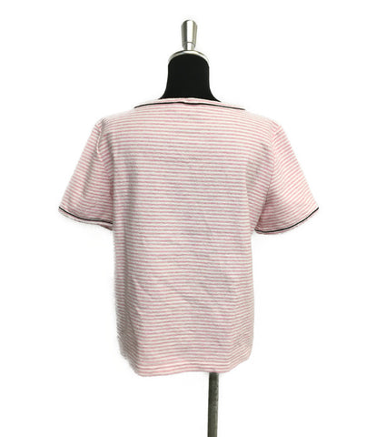Chanel Beauty Product T-shirt Border Pattern Ladies Size 38 (M) CHANEL