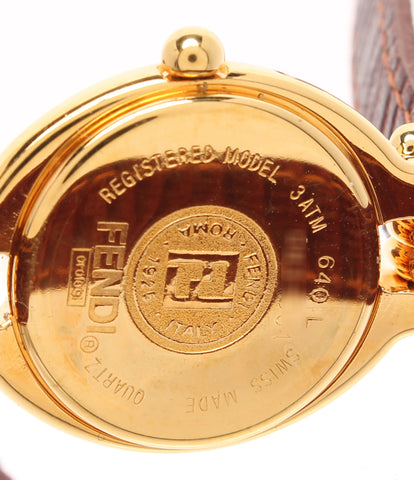 Fendi Watch Changel Belt Quartz Silver 640L Women's FENDI