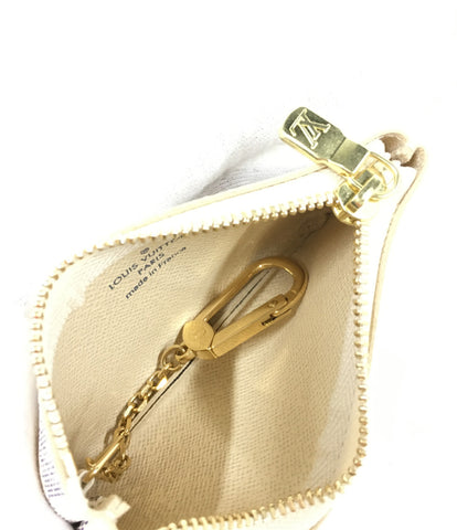 Louis Vuitton พวงกุญแจเหรียญกรณี Pochette ดิน Damier Azur N62659 Unisex (เหรียญกรณี) Louis Vuitton
