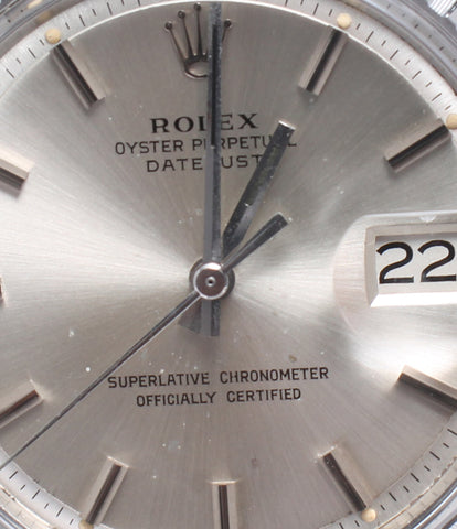 劳力士手表日期只是牡蛎万年华自动绕组银 1603 男士 ROLEX