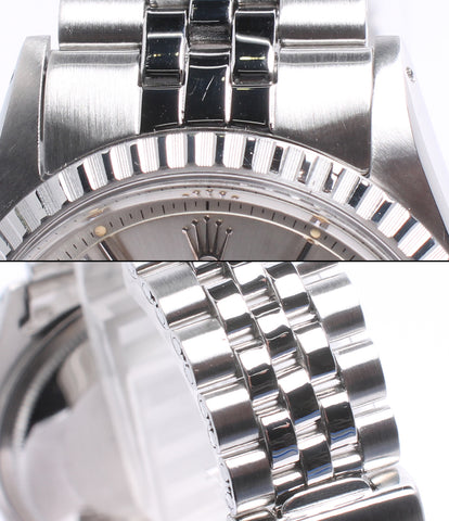 นาฬิกา Rolex Datejust Oyster Perpetual ไขลานอัตโนมัติเงิน 1603 ของผู้ชาย ROLEX