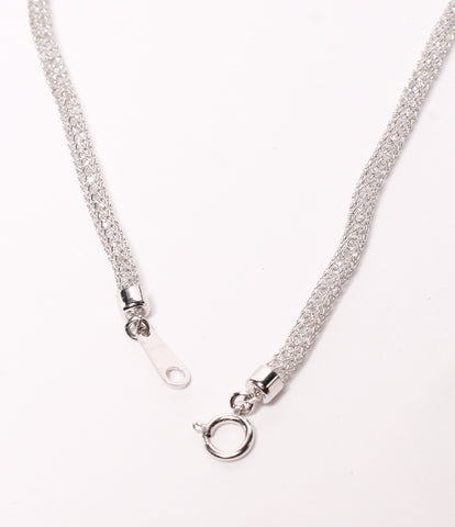 项链K18WG珍珠10mm钻石0.46ct女士（项链）