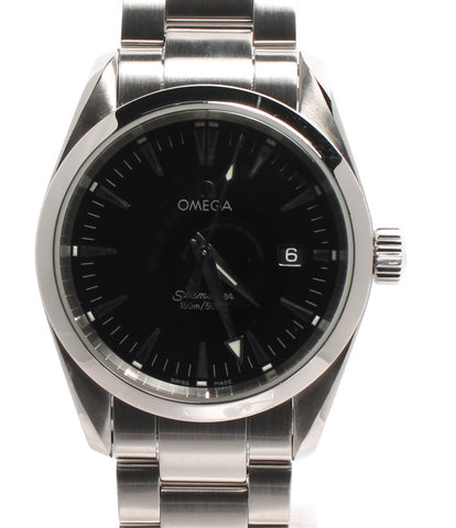 Omega นาฬิกา Aqua Terra SEAMASTER ระบบควอตซ์สีดำ 2518.50.00 Men's OMEGA