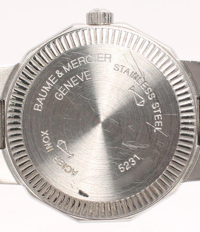 Board & Mercher Watch ควอตซ์เงิน 5231 ผู้หญิง Baume & Mercier