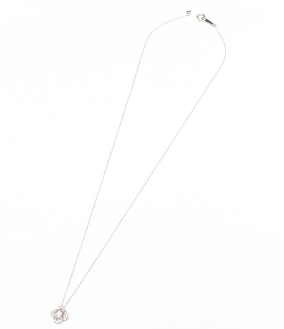 Vandome Aoyama Accessories PT950 PT850 Diamond 0.125CT Women's Necklace Vendome Aoyama