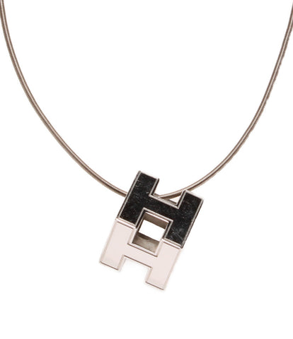 Hermes Necklace H Cube Caug Doush Women (Necklace) Hermes