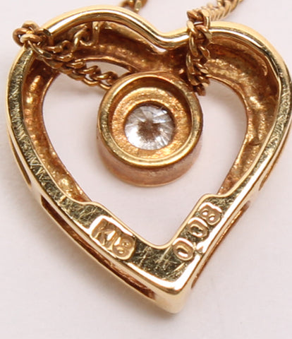 项链K18钻石0.08CT心脏女性（项链）