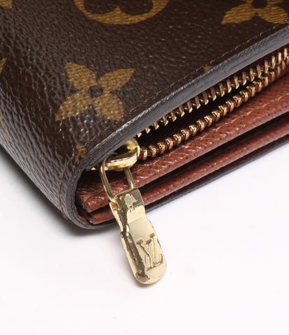 ルイヴィトン  二つ折り財布 ポルトフォイユ・トレゾール  モノグラム   M61736 レディース  (2つ折り財布) Louis Vuitton
