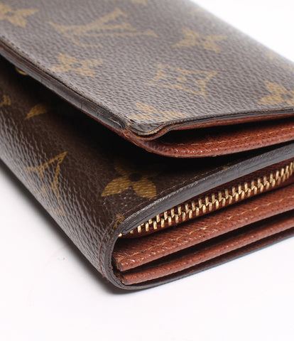 ルイヴィトン  二つ折り財布 ポルトフォイユ・トレゾール  モノグラム   M61736 レディース  (2つ折り財布) Louis Vuitton