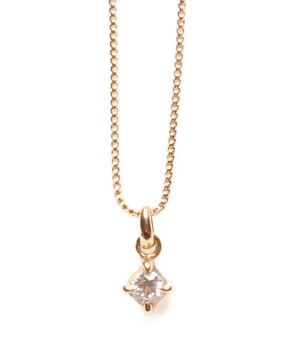 Agat Necklace K18 Diamond 0.05ct Women (Necklace) Agete