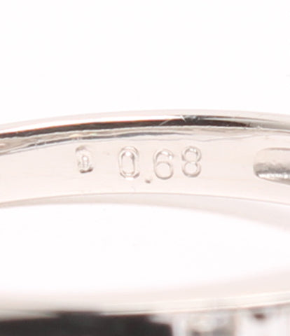 แหวน Pt900 FANCY ORANGY เพชรสีชมพู 0279ct เพชร 0.68ct ผู้หญิง SIZE เบอร์ 18 (แหวน)