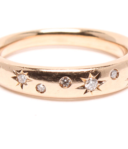 Star Jewelry Ring K18 Diamond 0.04ct Ladies SIZE No. 5 (Ring) STAR