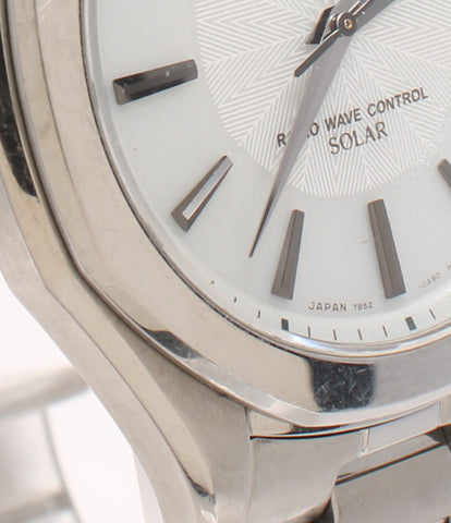 นาฬิกา Seiko Dolse พลังงานแสงอาทิตย์สีขาว 7B52-0AB0 ผู้ชาย SEIKO