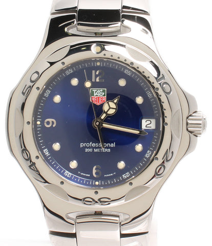 タグホイヤー 美品 腕時計 キリウム クオーツ ブルー WL1116
