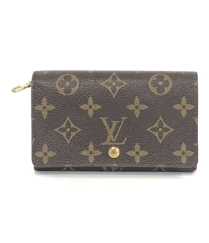 路易威登（Louis Vuitton）双折钱包Portomone Vietrezor Monogram M61730女士（折叠钱包）路易威登