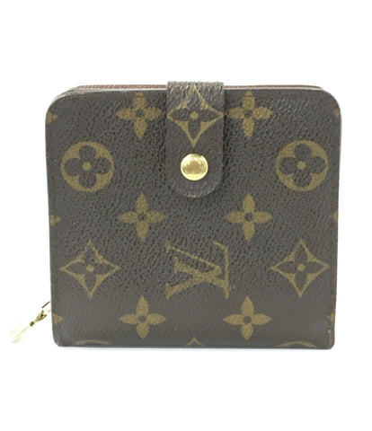 Louis Vuitton Bi-Fold Wallet Compact Zip Monogram M61667 Ladies (Fold-Fold Wallet) หลุยส์วิตตอง