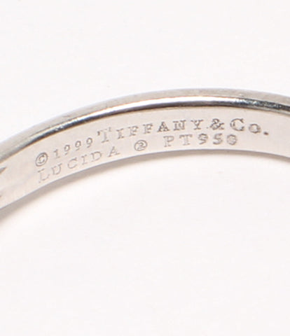 Tiffany Ring Pt950 Diamond 0.35ct LUCIDA Ladies SIZE 11 (Ring) TIFFANY&amp;Co.