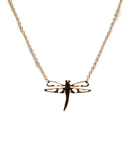 Star Jewelry Necklace K18 Dragonfly Motif Ladies (Necklace) STAR JEWELRY