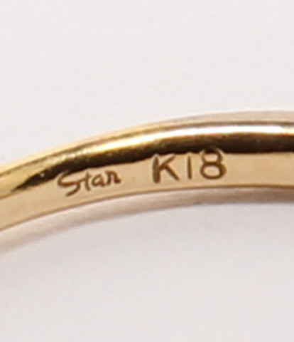 星形珠宝戒指K18红宝石女性规模8号（戒指）星珠宝