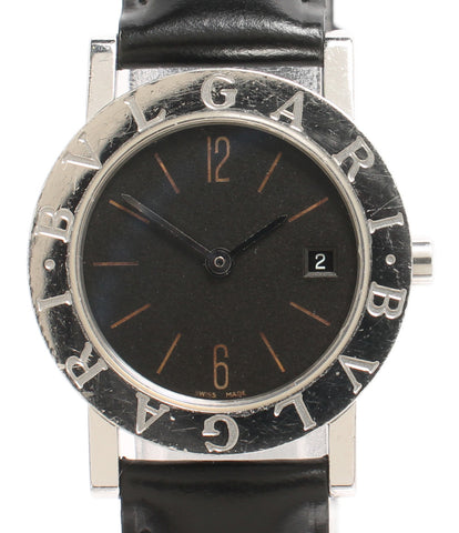 Bull-gari wristwatches, black BB 26, SL Ladies, Bvlgari.