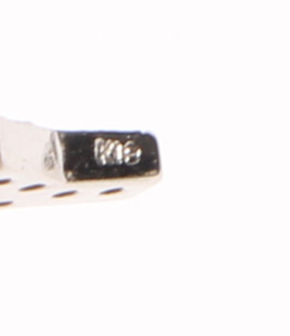 2連ネックレス K18WG ダイヤ0.08ct      レディース  (ネックレス)