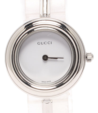 Gucci Watch Czengbizel Bangle Quartz White 11/12.2L Women's GUCCI