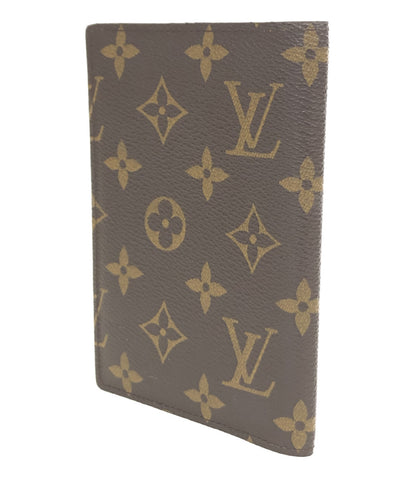 ルイヴィトン 美品 パスポートケース クーヴェルテュール パスポール モノグラム   M60181 ユニセックス  (2つ折り財布) Louis Vuitton