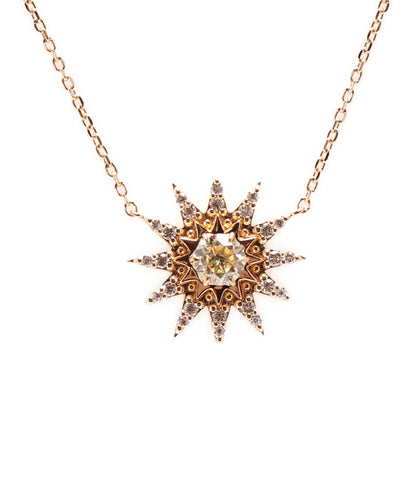 明星珠宝美品项链K18钻石0.16ct 0.08ct女士（项链）STAR JEWELRY