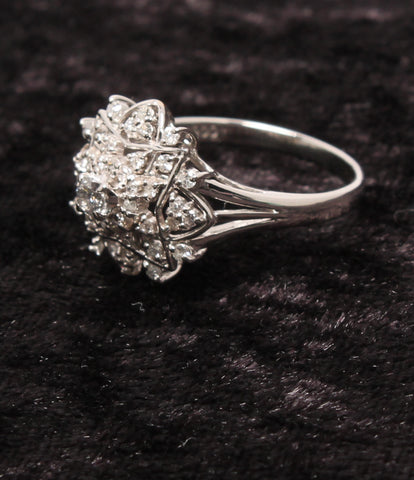漂亮的商品戒指Pt900钻石0.40ct女士尺寸12(戒指)