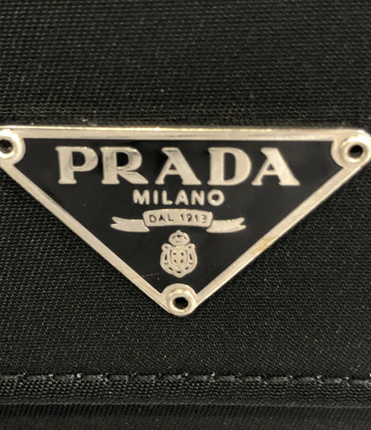 普拉达三人折叠钱包扭曲Tessuto M510x女士（3折钱包）普拉达
