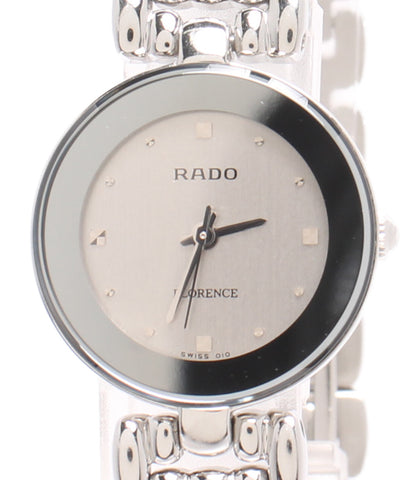 雷托手表佛罗伦萨石英Silver 318.3744.4女性的rado