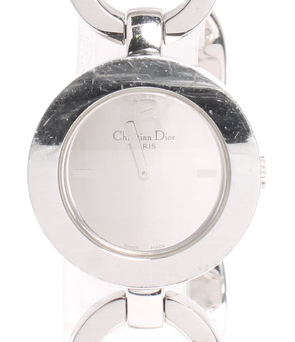 クリスチャンディオール 腕時計 クオーツ シルバー CD 022110