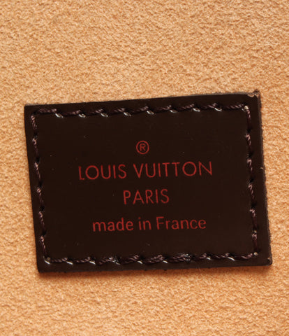 Auth Louis Vuitton Kensington Damier Ebene N41435 with Invoice Genuine Bag  LD813