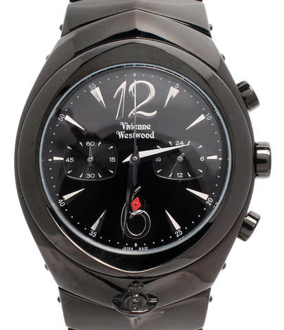 VivienneWestwood 腕時計メンズ ブラック　クオーツ