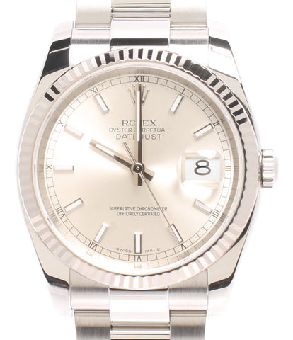 ロレックス  腕時計  オイスターパーペチュアル デイトジャスト 自動巻き シルバー 116234 メンズ   ROLEX