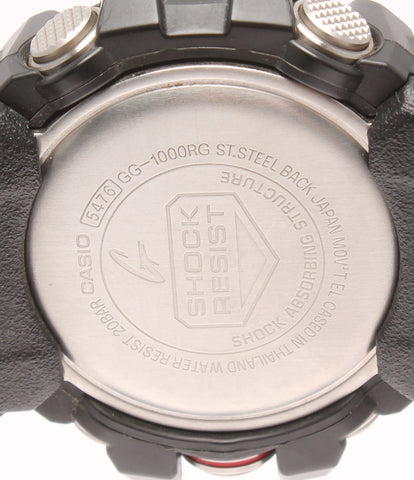 Casio Watch G-SHOCK Gold × Black Quartz GG-1000RG Men's CASIO