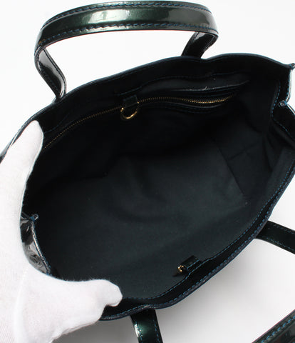 Louis Vuitton Tote Bag Handbag Square Horizontal Total Green Navy Wilshire PM Verni M93684 Ladies Louis Vuitton