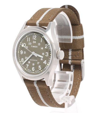 タイメックス  腕時計   手巻き グリーン  メンズ   TIMEX