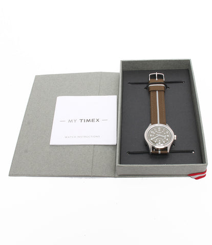 タイメックス  腕時計   手巻き グリーン  メンズ   TIMEX