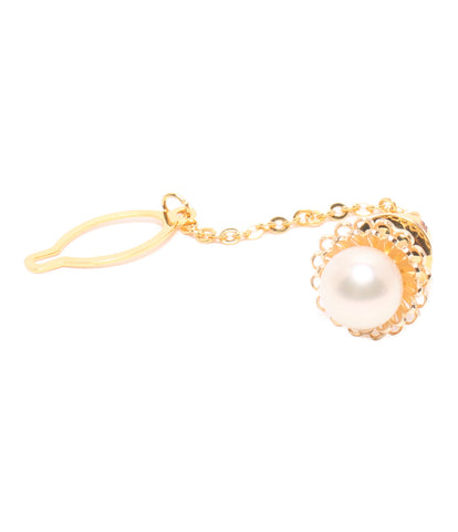 Beauty Product Pin Brooch Typpin K18 Pearl 8.5mm Men (Others)