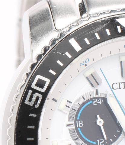 シチズン  腕時計  プロマスター ソーラー ホワイト PMP56-3053 メンズ   CITIZEN