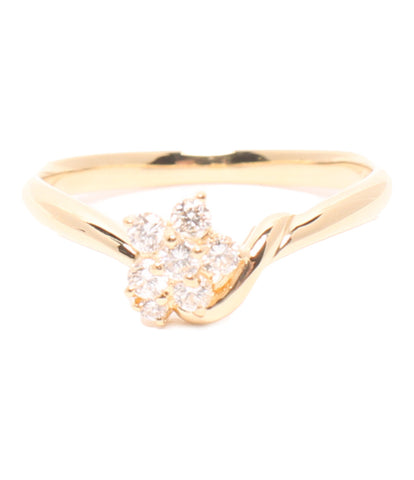 Beauty Product Ring Ring K18 Diamond 0.15ct Women's Size 8 (Ring)