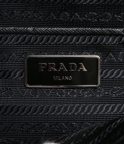 Prada ไนล่อนกระเป๋าสะพายแนวทแยงทำ prada ธรรมดาสีดำ BT6671 สตรี